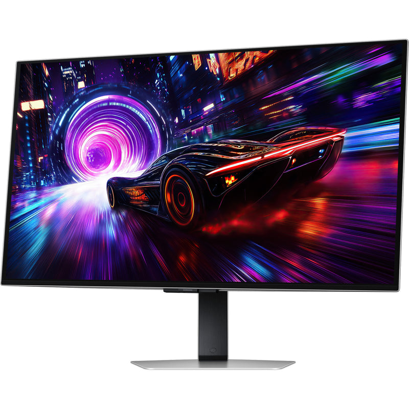 Chargez l'image dans la visionneuse de la galerie, Samsung odyssey oled g8 g81sf 32 4k uhd gaming monitor (zilver, 2x hdmi, displayport, 2x usb-a, usb-b, 240 hz)
