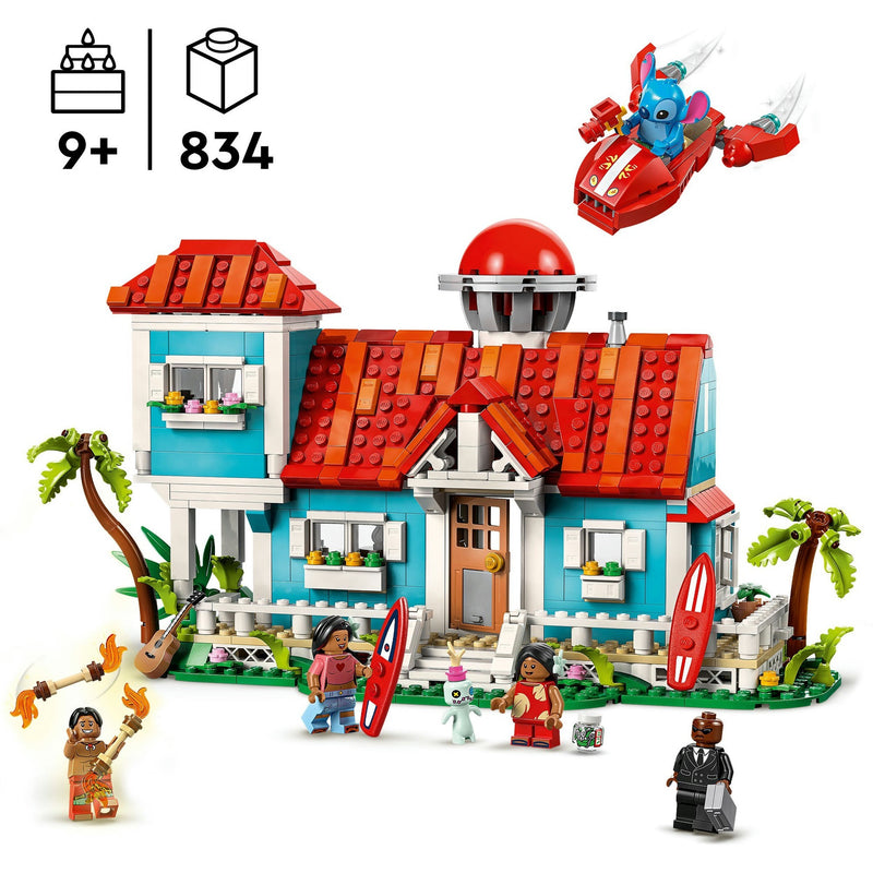 Load image into Gallery viewer, Lego disney - lilo en stitch strandhuis constructiespeelgoed (43262)