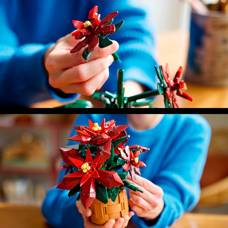 Laden Sie das Bild in Galerie -Viewer, Lego icons kerstster poinsettia - 10370