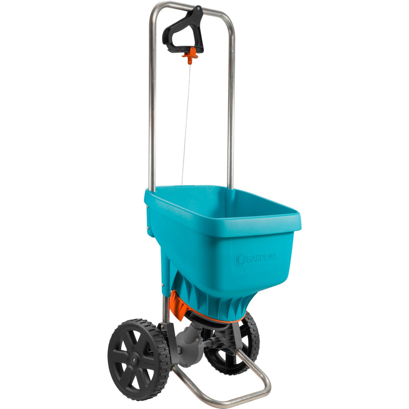 Load image into Gallery viewer, Gardena strooiwagen xl strooiapparatuur (turquoise zwart, 436-20)