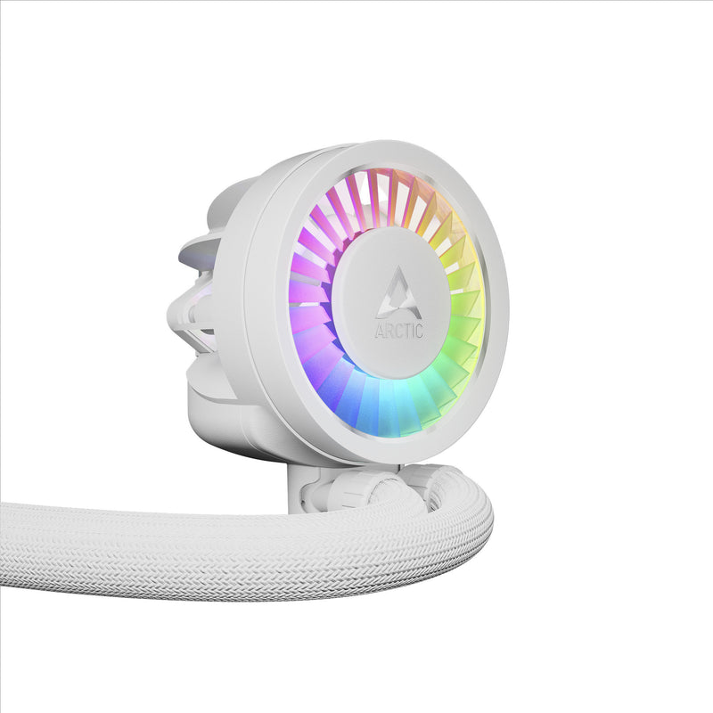 Load image into Gallery viewer, Arctic liquid freezer iii pro 420 a-rgb waterkoeling (wit, 4-pins pwm fan-connector)