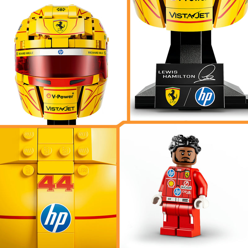 Chargez l'image dans la visionneuse de la galerie, Lego editions scuderia ferrari hp helm van lewis hamilton - 43022