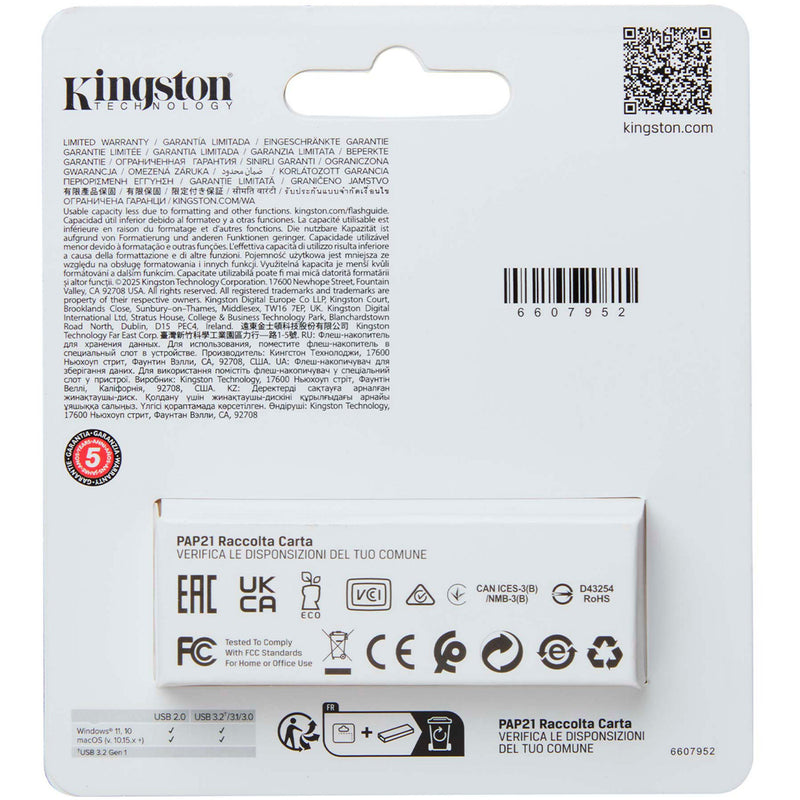 Load image into Gallery viewer, Kingston datatraveler exodia s 256 gb usb-stick (zwart oranje, dtxs 256gb)