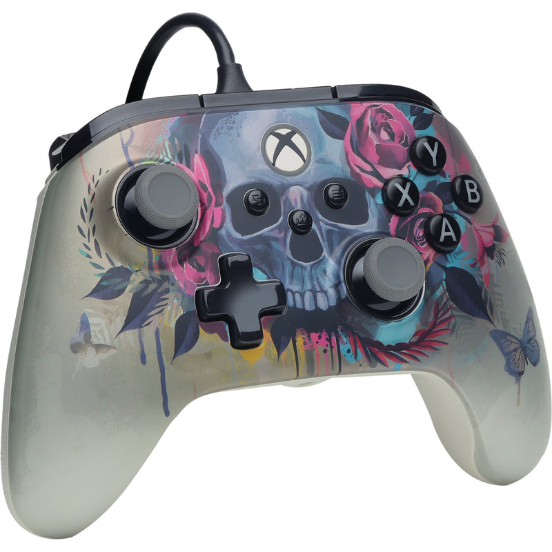 Chargez l'image dans la visionneuse de la galerie, Powera advantage plus bedrade controller voor xbox series x|s - bloom gloom (zilver, xbox series x|s, xbox one, pc)