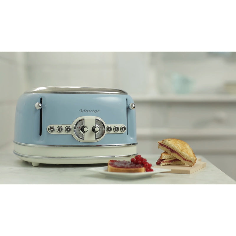 Load image into Gallery viewer, Ariete vintage broodrooster 0156 05 (lichtblauw)