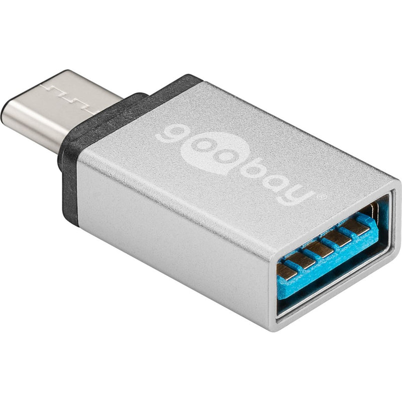 Load image into Gallery viewer, Goobay usb-c usb a otg superspeed adapter (zilver)