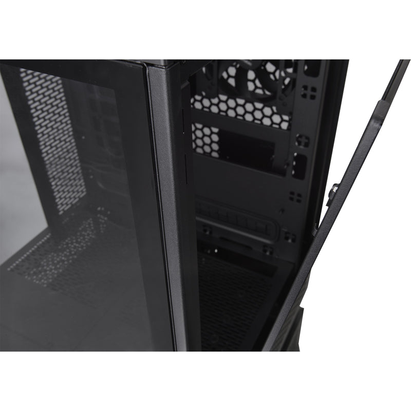 Laden Sie das Bild in Galerie -Viewer, Thermaltake the tower 500 midi tower behuizing (zwart | 4x usb-a | 1x usb-c | tempered glass)