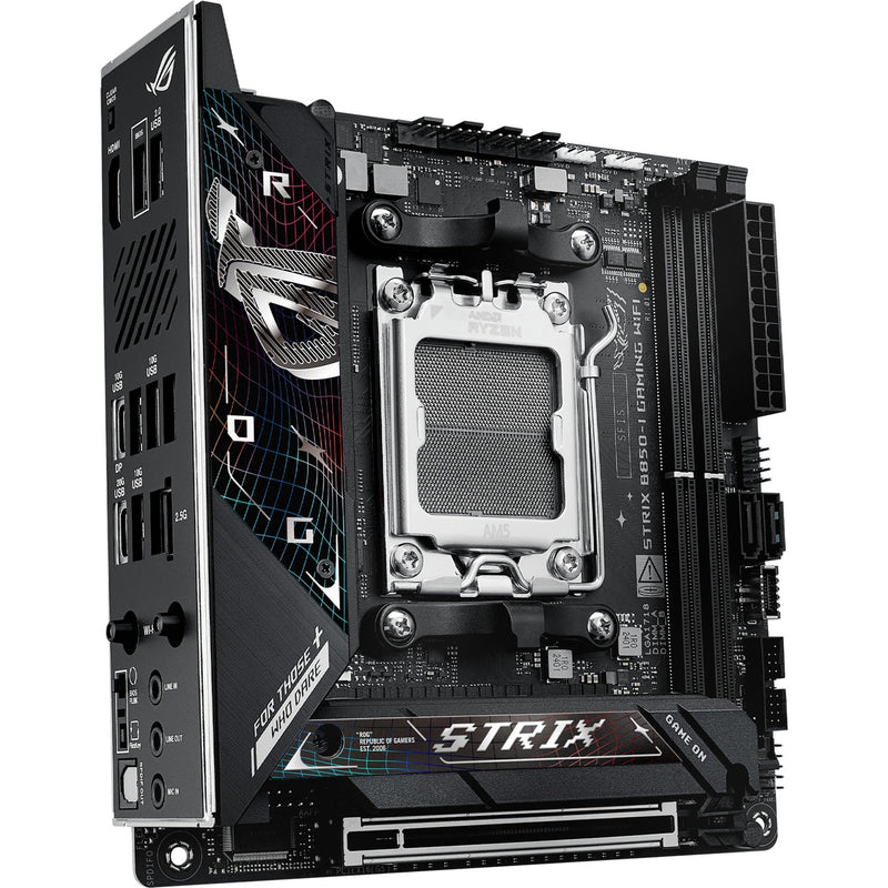 Load image into Gallery viewer, Asus rog strix b850-i gaming wifi socket am5 moederbord (2.5gb-lan, wi-fi 7, bt, sound, mini-itx)