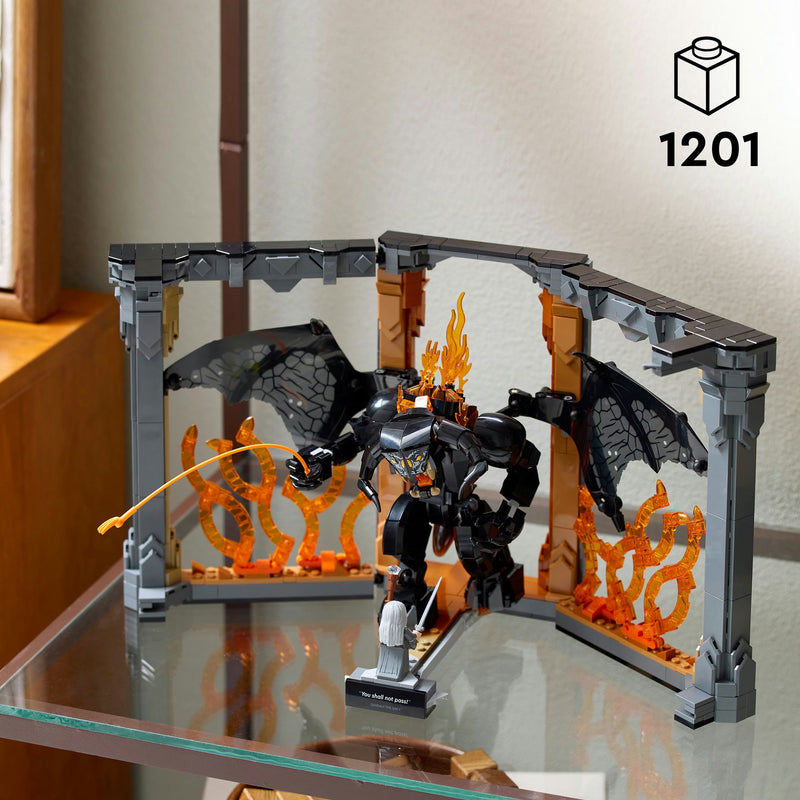 Load image into Gallery viewer, Lego icons boekensteun: the lord of the rings – balrog constructiespeelgoed (10367)