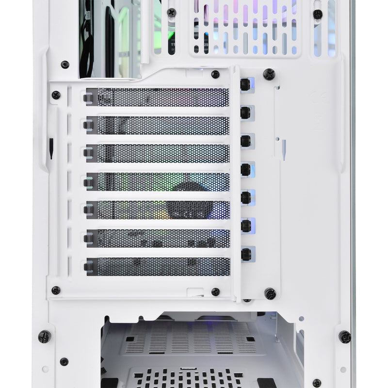Load image into Gallery viewer, Thermaltake view 300 mx midi tower behuizing (wit | 2x usb-a | 1x usb-c | rgb | window)