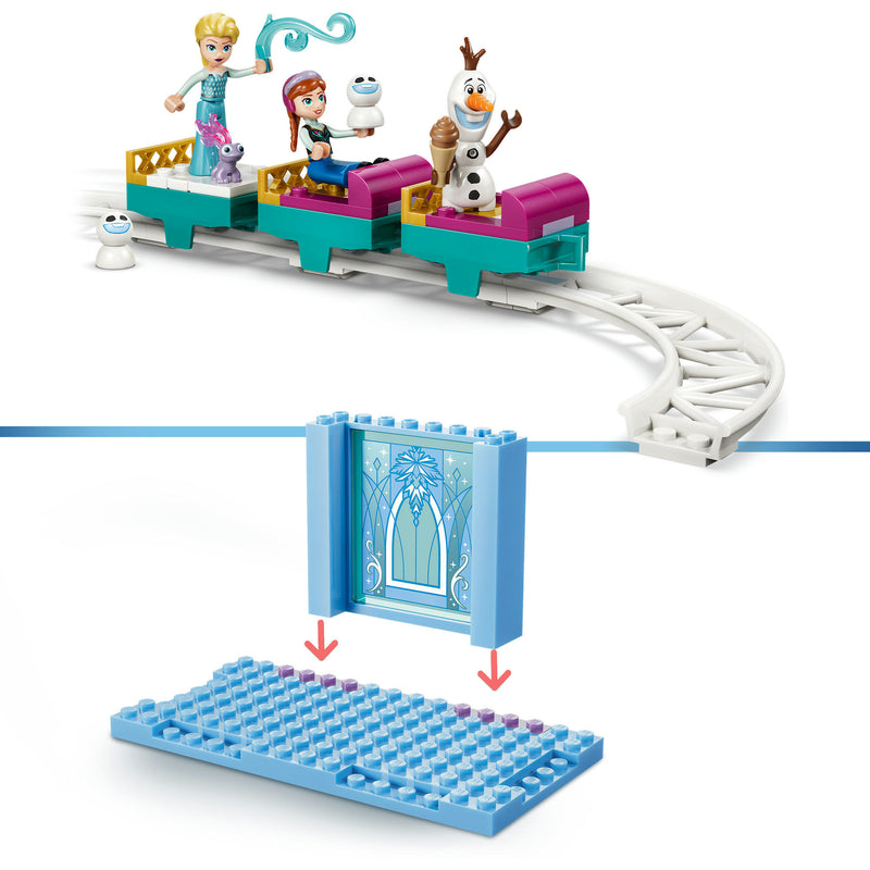 Load image into Gallery viewer, Lego disney princess 43281 elsa's ijskasteel en sneeuwrit