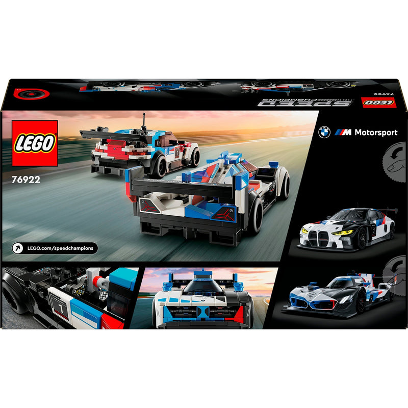 Load image into Gallery viewer, Lego speed champions - bmw m4 gt3 bmw m hybrid v8 racewagens constructiespeelgoed (76922)