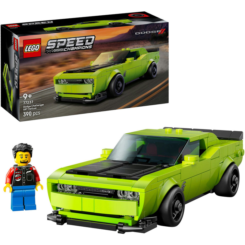Load image into Gallery viewer, Lego speed champions 77237 dodge challenger srt hellcat sportauto