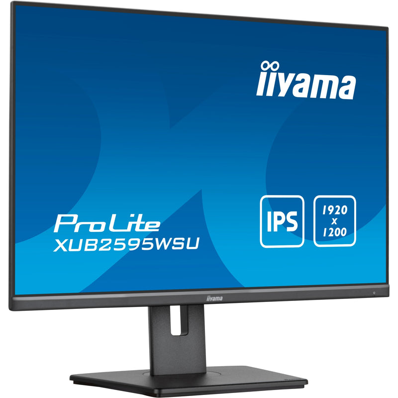 Load image into Gallery viewer, Iiyama prolite xub2595wsu-b5 25 monitor (zwart, hdmi, displayport, vga, 2x usb-a, usb-b)