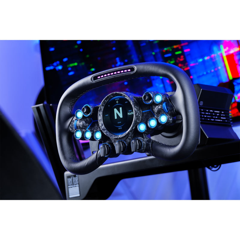 ギャラリービューアに画像をロードする, Moza vision gs stuur add-on (zwart carbon)