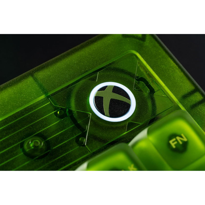 Afbeelding laden in galerijviewer, 8bitdo retro 87 mechanical keyboard - xbox edition (groen, us lay-out (qwerty), kailh box jellyfish x, 80% (tkl), abs keycaps, bluetooth 5.0, wireless 2.4g, usb)