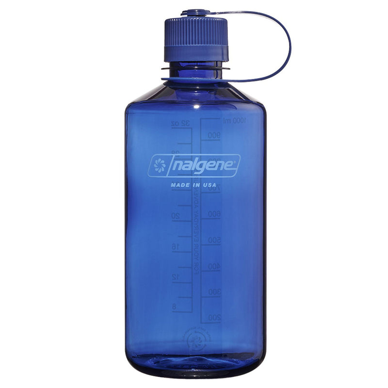 Load image into Gallery viewer, Nalgene narrow mouth sustain water bottle, 1 liter drinkfles (lichtblauw)