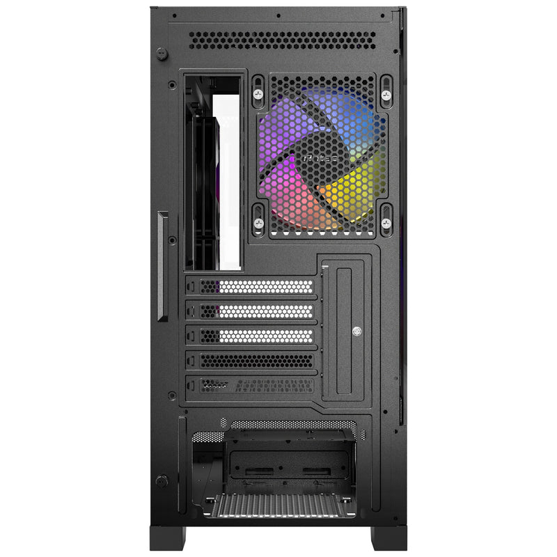 Load image into Gallery viewer, Antec cx500m rgb mini tower behuizing (zwart | 3x usb-a | tempered glass)