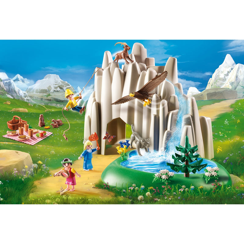 Load image into Gallery viewer, Playmobil heidi - heidi, peter en clara bij het kristalmeer constructiespeelgoed (70254)