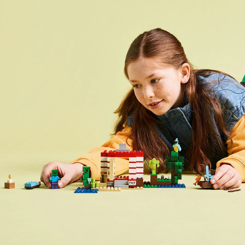 Load image into Gallery viewer, Lego minecraft 21275 het tnt junglehuis