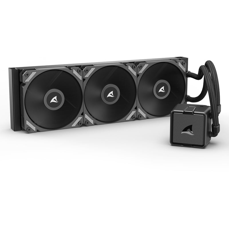 Load image into Gallery viewer, Sharkoon s40 waterkoeling (zwart, 4-pins pwm)