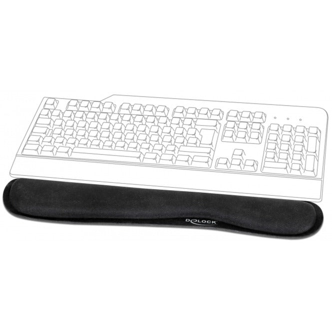 Load image into Gallery viewer, Delock wrist rest for keybord laptop polssteun (zwart)