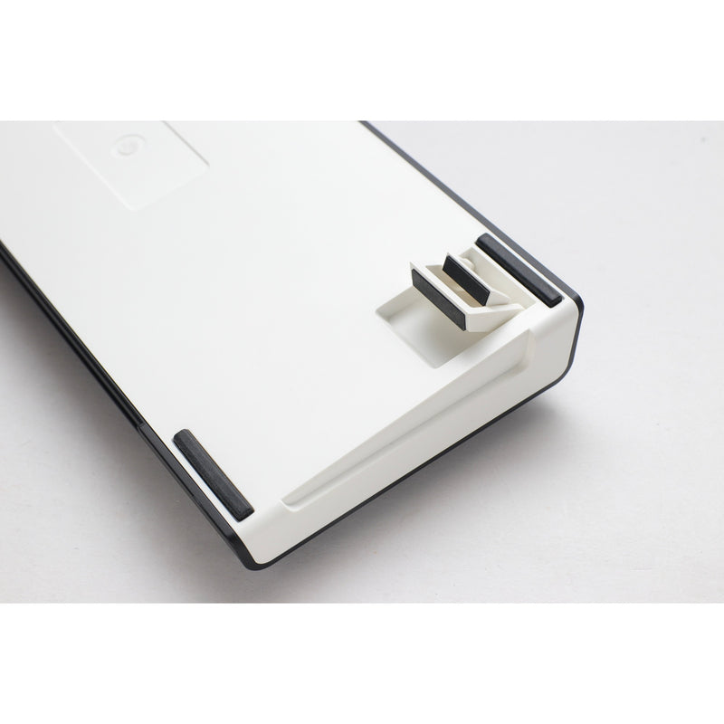 Load image into Gallery viewer, Ducky projectd tinker 65 met qmk via, toetsenbord (zwart wit, us lay-out, cherry mx blue, rgb led, double-shot pbt, hot-swappable, gasket mount, 65%)