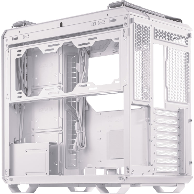 Load image into Gallery viewer, Asus tuf gaming gt502 midi tower behuizing (wit | 2x usb-a | 1x usb-c | tempered glass)