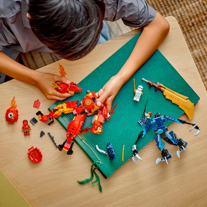 Load image into Gallery viewer, Lego ninjago 71808 kais elementaire vuurmecha