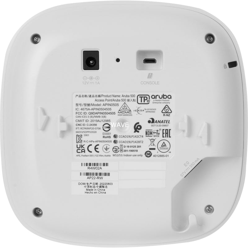 Laden Sie das Bild in Galerie -Viewer, Hewlett packard enterprise instant on ap22 (rw) access point (wi‑fi 6 2x2)
