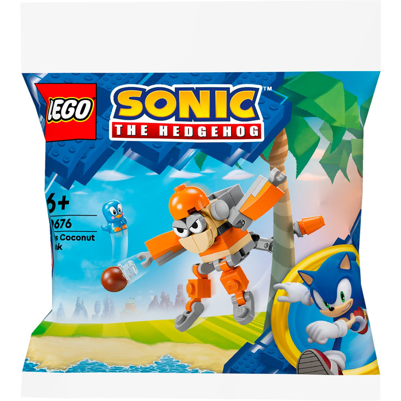 Afbeelding laden in galerijviewer, Lego sonic the hedgehog - kiki's kokosnotenaanval constructiespeelgoed (30676)