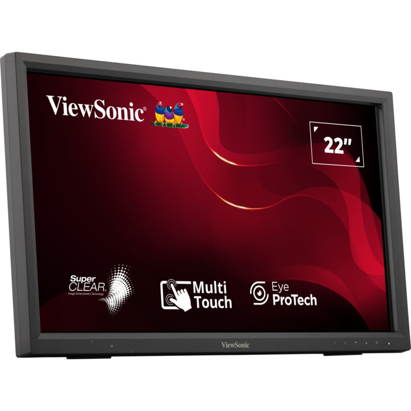Afbeelding laden in galerijviewer, Viewsonic ir touch monitor td2223-2 22 (zwart, hdmi, vga, dvi, usb-a, usb-b)