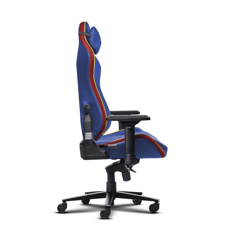 Load image into Gallery viewer, Trust gxt 721sm ruya pro superman gaming stoel (blauw rood)