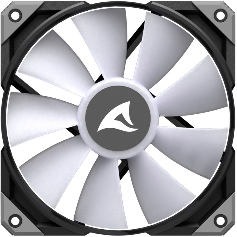 Load image into Gallery viewer, Sharkoon s80 rgb waterkoeling (zwart, 4-pins pwm fan-connector)