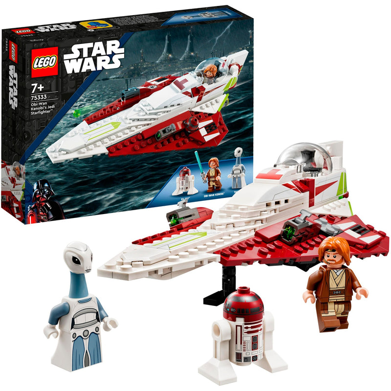 Load image into Gallery viewer, Lego star wars 75333 de jedi starfighter obi-wan kenobi