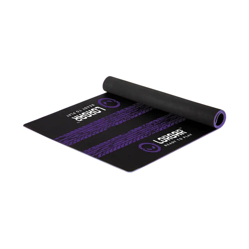 Afbeelding laden in galerijviewer, Lorgar rx1fm racing floor mat advanced beschermingsmat (zwart paars)