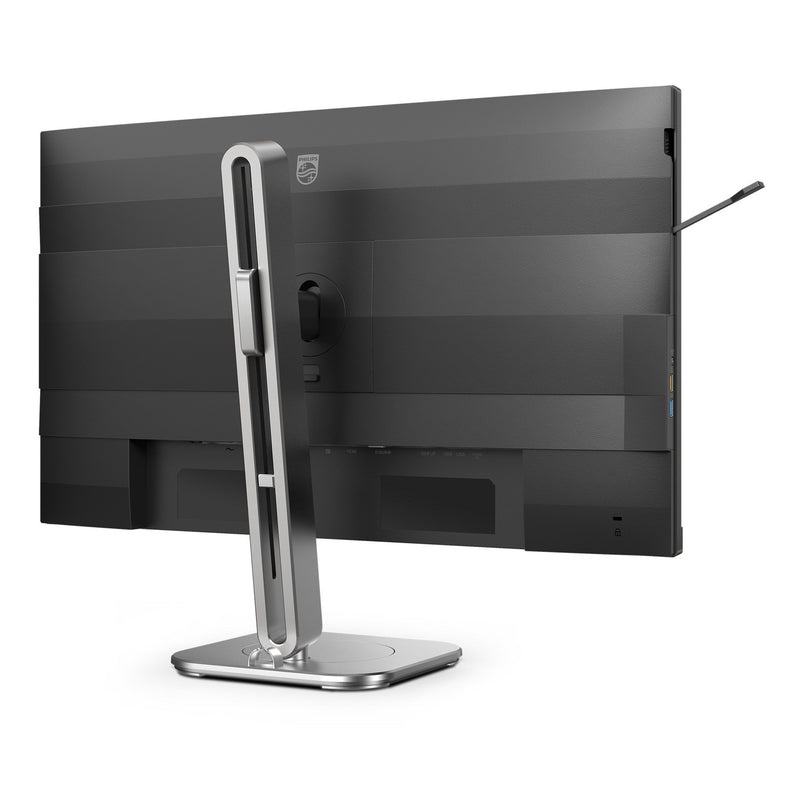 Cargue la imagen en el visor de la galería, Philips 27b2g5200 27 monitor (zilver zwart, vga, hdmi, displayport, usb, audio, 100 hz)