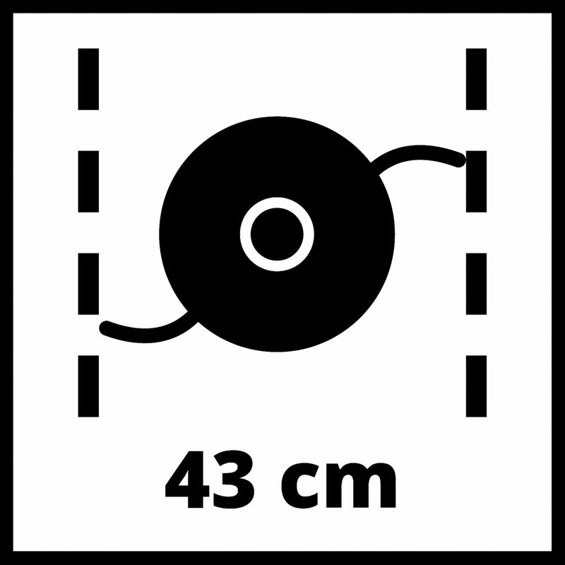 Load image into Gallery viewer, Einhell gp-bc 36 430 li bl-solo accu bosmaaier (rood zwart, accu en oplader niet inbegrepen)