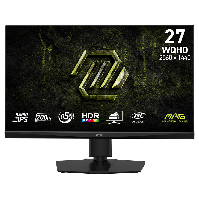 Afbeelding laden in galerijviewer, Msi mag 272qpf e20 27 gaming monitor (zwart, 2x hdmi, displayport, 200 hz)