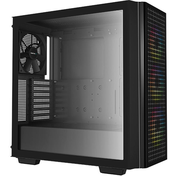 Load image into Gallery viewer, Deepcool cg540 midi tower behuizing (zwart | 2x usb-a | window)