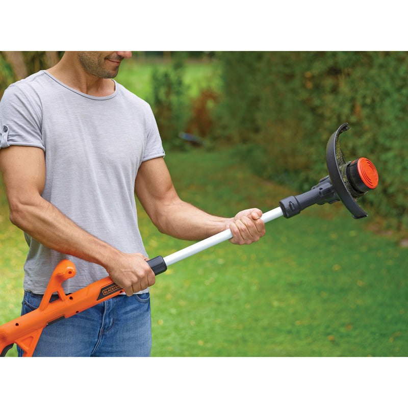 Laden Sie das Bild in Galerie -Viewer, Black+decker st1823b-xj 18v afs grastrimmer 25cm (oranje zwart, accu en oplader niet inbegrepen)