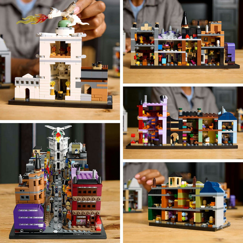 Load image into Gallery viewer, Lego harry potter - de wegisweg tovenaarswinkels constructiespeelgoed (76444)