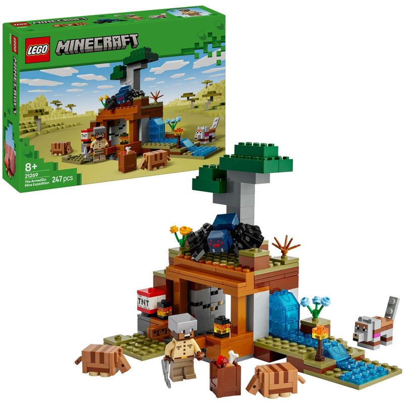 Load image into Gallery viewer, Lego minecraft 21269 de gordeldieren bij de mijn