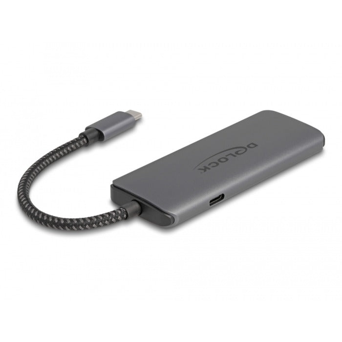 Load image into Gallery viewer, Delock usb type-c docking station 8k (donkergrijs, hdmi, usb, pd 3.0 100 w)