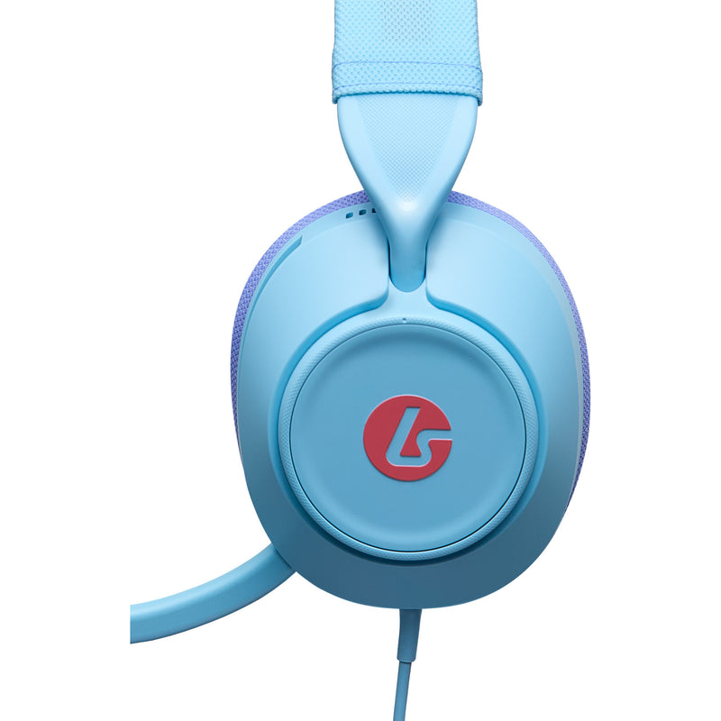 ギャラリービューアに画像をロードする, Powera lucidsound ls10 bedrade gamingheadset - oceaangolven over-ear gaming headset (lichtblauw paars, playstation 5, playstation 4, xbox series x|s, xbox one, pc, mobiel)