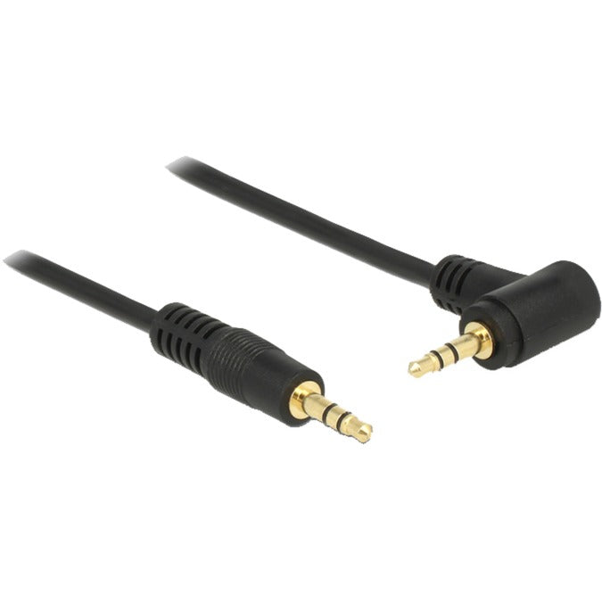 Load image into Gallery viewer, Delock 3,5 mm male > 3.5 mm male kabel (zwart, 0,5 meter)
