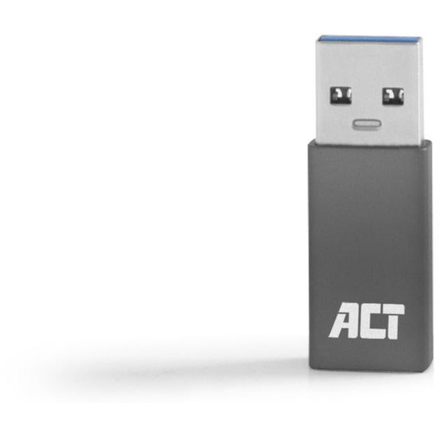Load image into Gallery viewer, Act connectivity usb-a naar usb-c adapter (donkergrijs)
