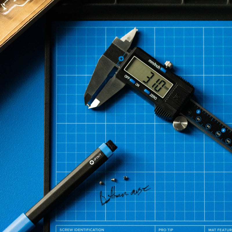 Load image into Gallery viewer, Ifixit digital caliper meetapparaat (zwart)