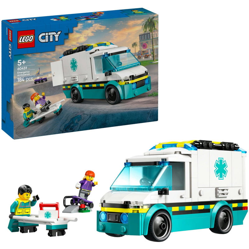 Load image into Gallery viewer, Lego city 60451 ambulance