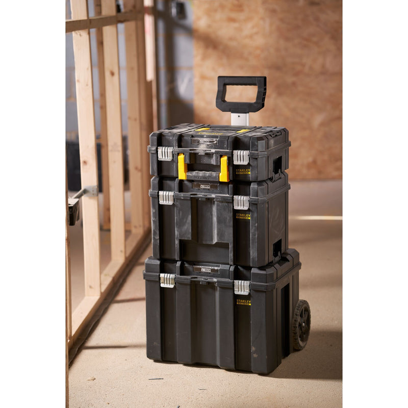 Load image into Gallery viewer, Stanley fatmax pro-stack 3 in 1 moduleerbare opbergkoffers gereedschapsbox (zwart geel)
